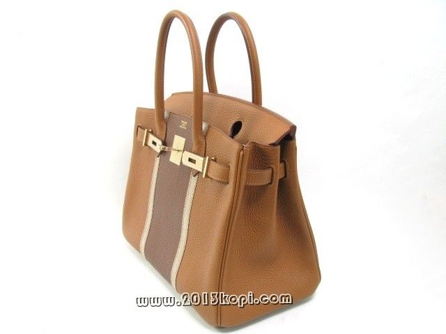 エルメス バーキン30 クラブトリヨンクレマンス/ゴールド 金具 ゴールド hms157