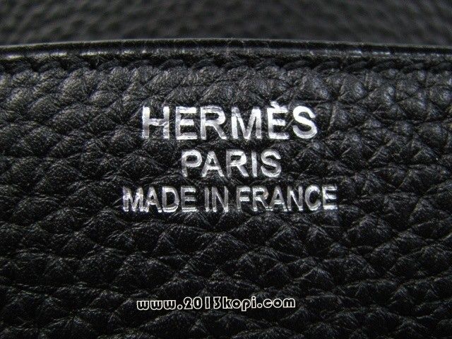 エルメス バーキン35トリヨンクレマンス/ブラック 金具 シルバー 2104100790521