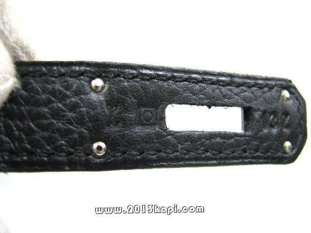 エルメス バーキン35トリヨンクレマンス/ブラック 金具 シルバー 2104100790521