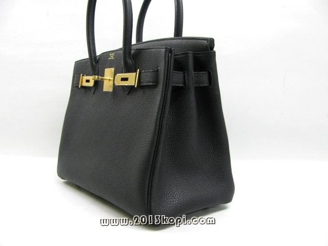 エルメス バーキン30トゴ/ブラック 金具 ゴールド hms162