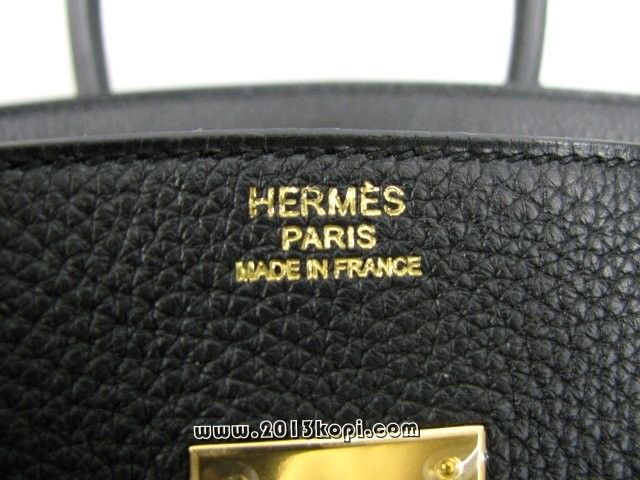 エルメス バーキン30トゴ/ブラック 金具 ゴールド hms162