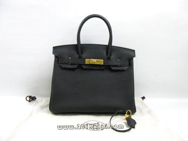 エルメス バーキン30トゴ/ブラック 金具 ゴールド hms162