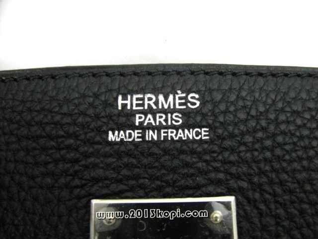 エルメス バーキン40トゴ/ブラック 金具：シルバー 2104100742506