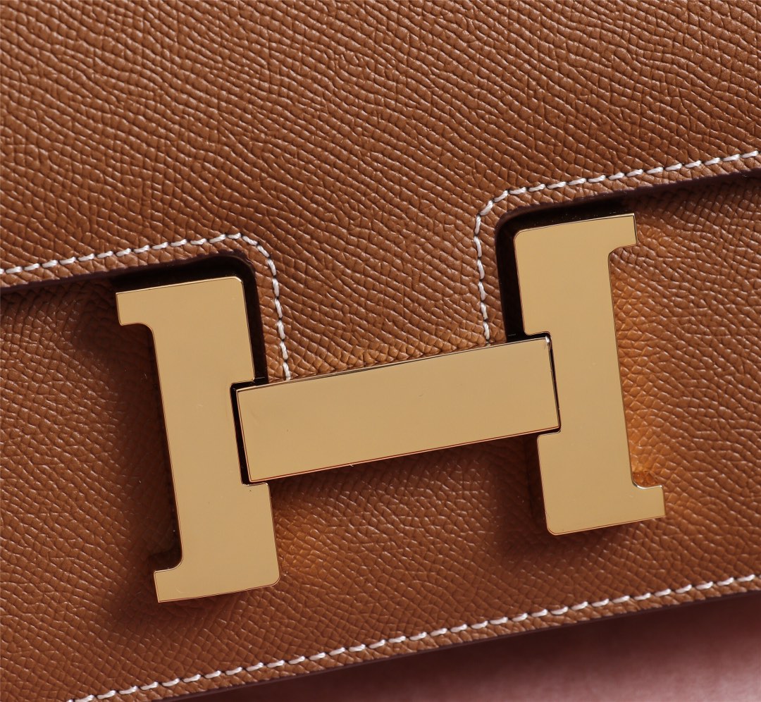 エルメス　HERMES　Constancemini　コンスタンスミニ　　レディース　バッグ　ショルダーバッグ　肩掛けバッグ　10色在庫　シルバー/ゴールド金具　エプソン - 画像 13