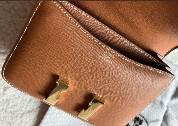 エルメス　HERMES　Constancemini　コンスタンスミニ　　レディース　バッグ　ショルダーバッグ　肩掛けバッグ　10色在庫　シルバー/ゴールド金具　エプソン - 画像 14