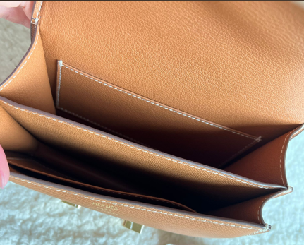 エルメス　HERMES　Constancemini　コンスタンスミニ　　レディース　バッグ　ショルダーバッグ　肩掛けバッグ　10色在庫　シルバー/ゴールド金具　エプソン - 画像 16