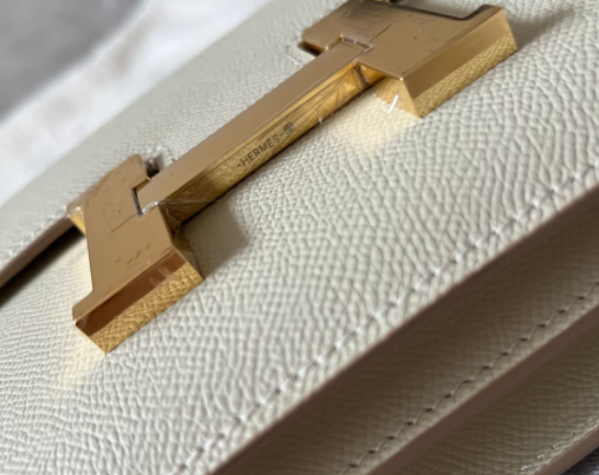 エルメス　HERMES　Constance24　コンスタンス24　　レディース　バッグ　ショルダーバッグ　肩掛けバッグ　7色在庫　シルバー/ゴールド金具　エプソン - 画像 10