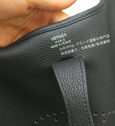 エルメスエブリンPM Evelyne III 29 　HERMES　ショルダーバッグ　シルバー金具　男女兼用　10色 - 画像 3