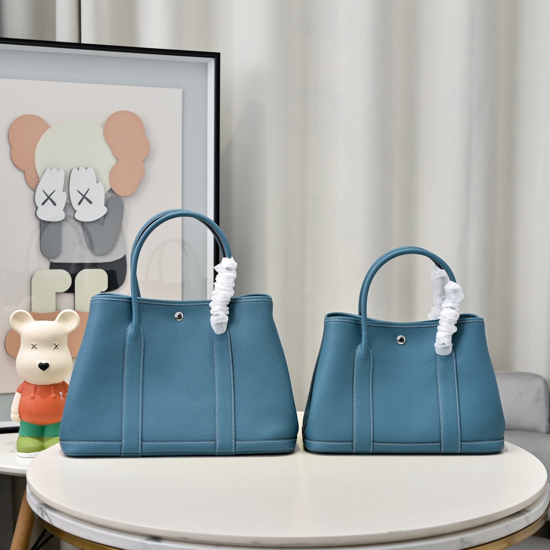 男女兼用　エルメス　ガーデンパーティー30/36　Hermes GardenParty　TPM/PM　トートバッグ　シルバー金具　通勤バッグ　（9色選択可能） - 画像 6