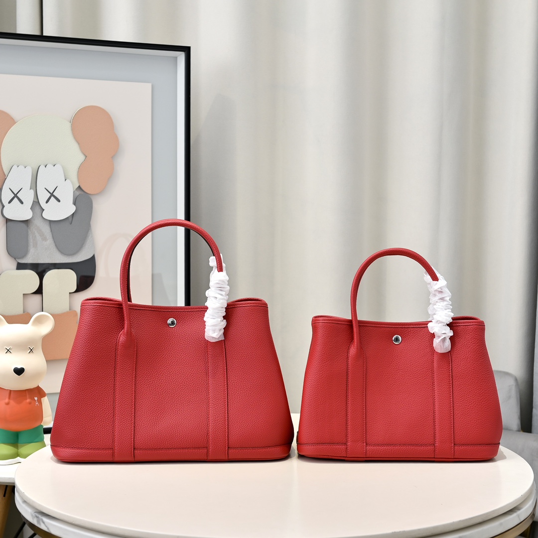 男女兼用　エルメス　ガーデンパーティー30/36　Hermes GardenParty　TPM/PM　トートバッグ　シルバー金具　通勤バッグ　（9色選択可能） - 画像 8