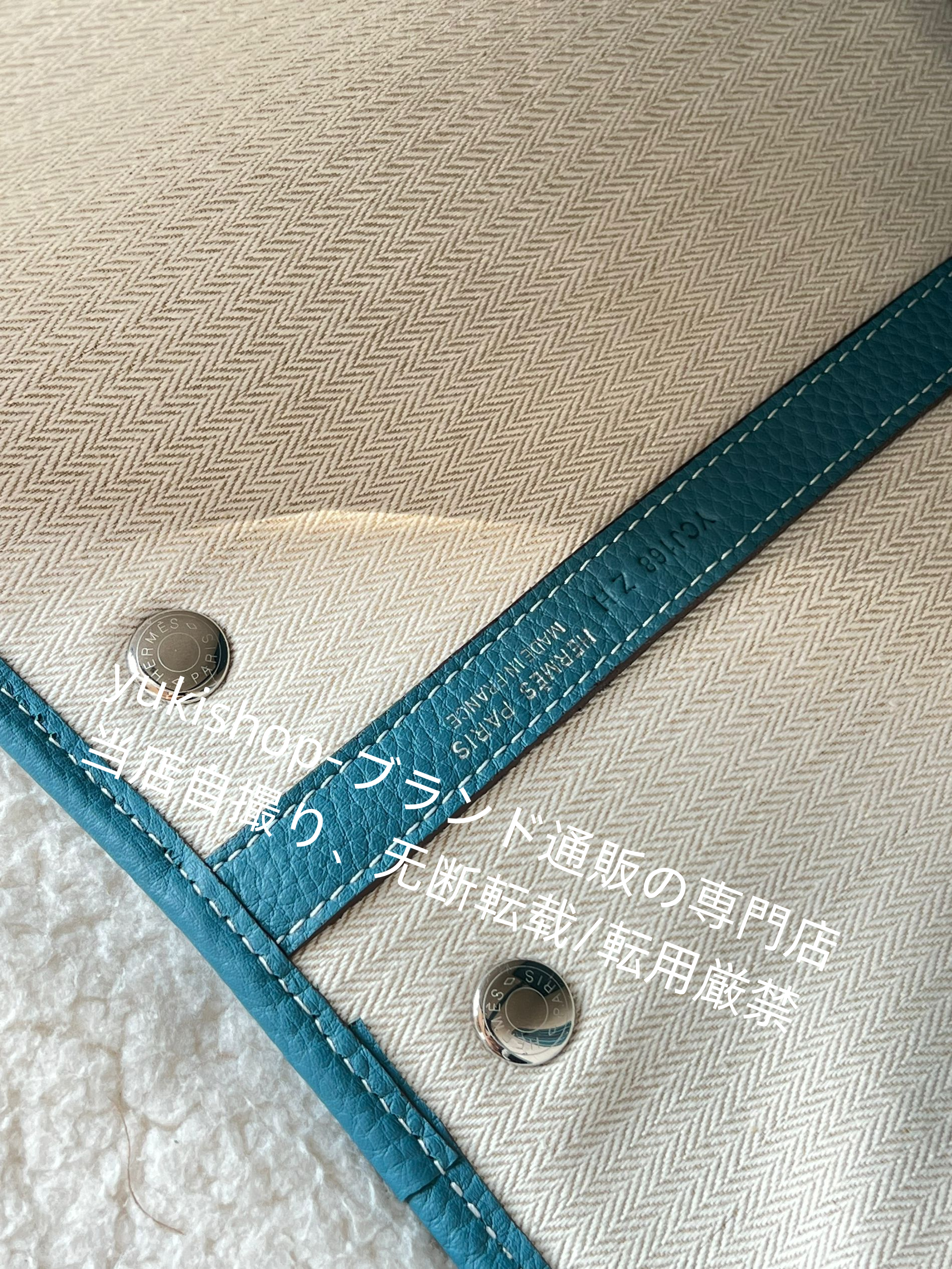 男女兼用　エルメス　ガーデンパーティー30/36　Hermes GardenParty　TPM/PM　トートバッグ　シルバー金具　通勤バッグ　（9色選択可能） - 画像 13