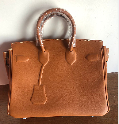 エルメスシャドーバーキン　Birkin shadow　ゴールド　シルバー金具　バーキン25　ハンドバッグ　レディース - 画像 2