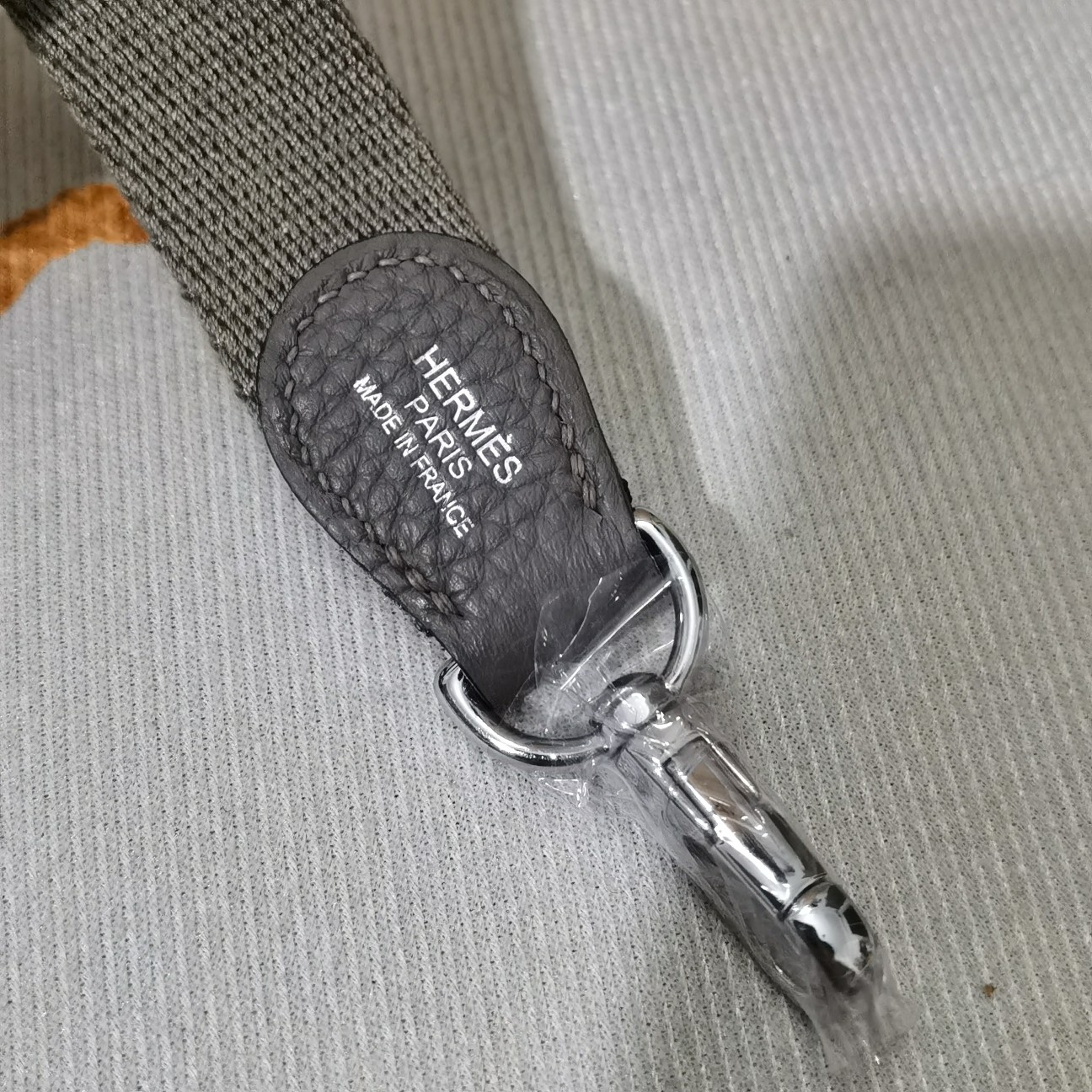 ハーフ手縫い エルメス Hermes Evelyne Mini エルメスエブリンミニ TPM 16 14色 シルバー/ゴールド金具お選び ショルダーバッグ 同色ストラップ - 画像 6