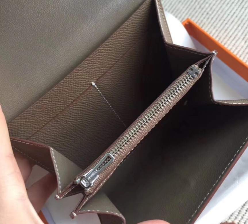 エルメス　Hermes　財布 コンスタンスコンパクト ウォレット　Constance Compact Wallet　ショット財布　12色　カード入れ - 画像 7