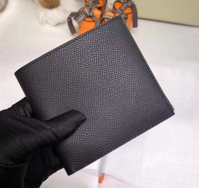 エルメス　Hermes　シンプルでお洒落　MC2コペルニクス　二つ折り財布　男女兼用　12色　ヴォーエプソン - 画像 3