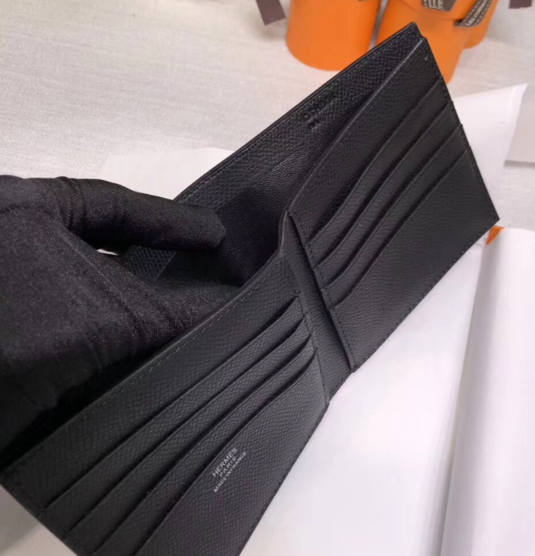 エルメス　Hermes　シンプルでお洒落　MC2コペルニクス　二つ折り財布　男女兼用　12色　ヴォーエプソン - 画像 4