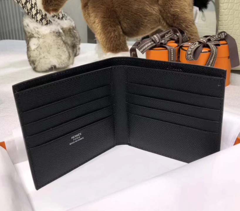 エルメス　Hermes　シンプルでお洒落　MC2コペルニクス　二つ折り財布　男女兼用　12色　ヴォーエプソン - 画像 5