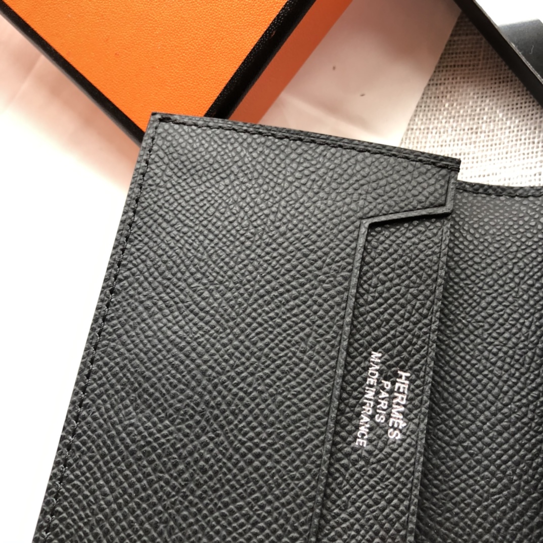 エルメス ベアン ミニ　HERMES　ベアンミニウォレット　カードケース　コイン入れ　ミニ財布　Hロゴ - 画像 5