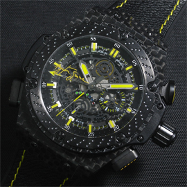 国内発送ウブロコピー キングパワー アイルトン セナ 28800振動