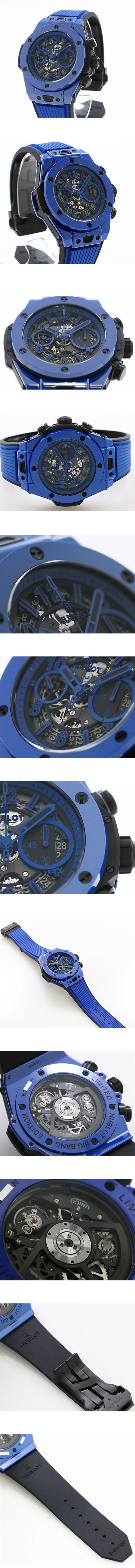 商談用【45mm】ウブロ ビッグバンコピー時計 411.ES.5119.RX 男性用腕時計