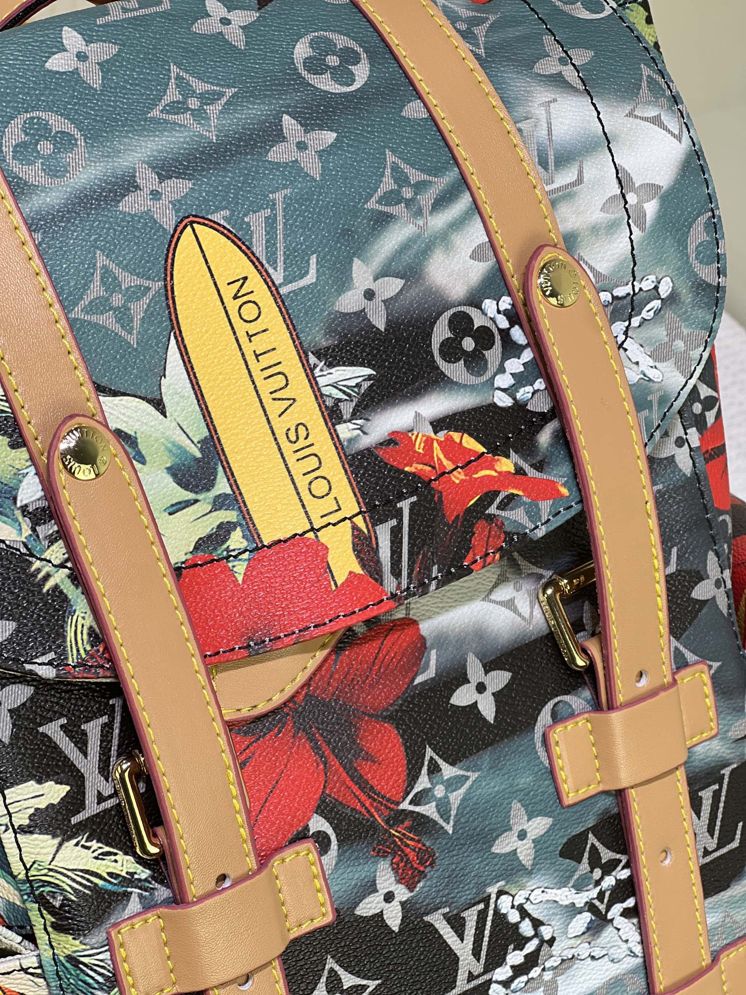Christopherルイヴィトン リュック M24996 M41379 LV Monogram Surfin スーパーコピーバックパックN品 ...