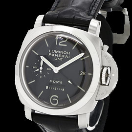 国内発送 パネライ ルミノール1950 8DAYS GMT 44mm PAM00233【ケース直径:約44MMスーパーコピー信用できるサイト