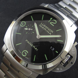 安心注文 PANERAI LUMINOR MARINA PAM328 スーパーコピー時計 オートマティック ブラック文字盤