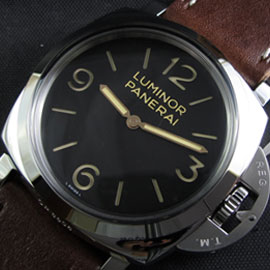 安心購入 PANERAI LUMINOR 1950 3デイズ PAM372 鏡面仕上げ ブラック文字盤