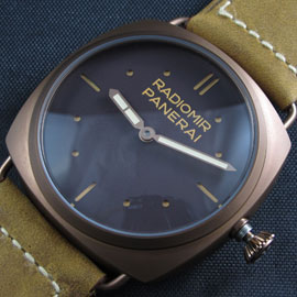 優秀店舗 PANERAI ラジオミール ビンテージ Asian Unitas ETA製6497搭載 手巻き 硬質クリスタル