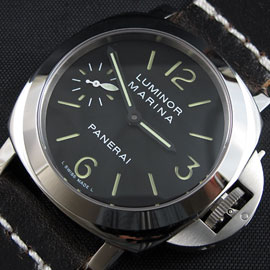 販売促進中 PANERAI COPY時計 LUMINOR MARINA PAM00111 Asian Unitas 6497 手巻き 21600振動 スモセコ