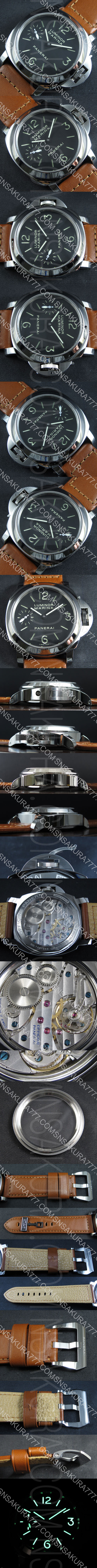 高評ストア PANERAI LUMINOR MARINA PAM00111スーパーコピー時計スモセコ 鏡面仕