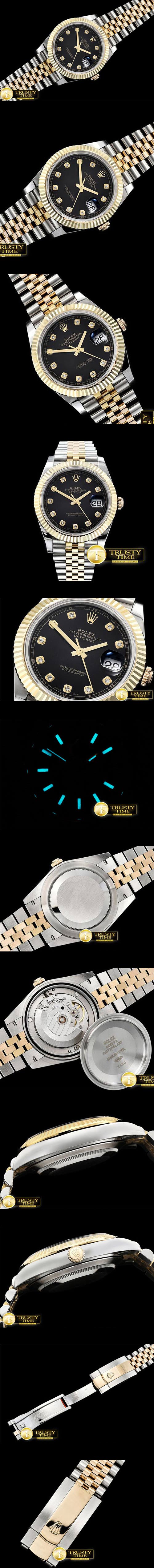 【状態が良く】【18K 砲金】ロレックスデージャストAsain ETA ムーブ搭載！
