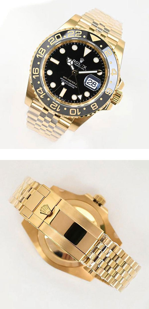ROLEX GMTマスターII 126718GRNRレトログラード機構の魅力時計