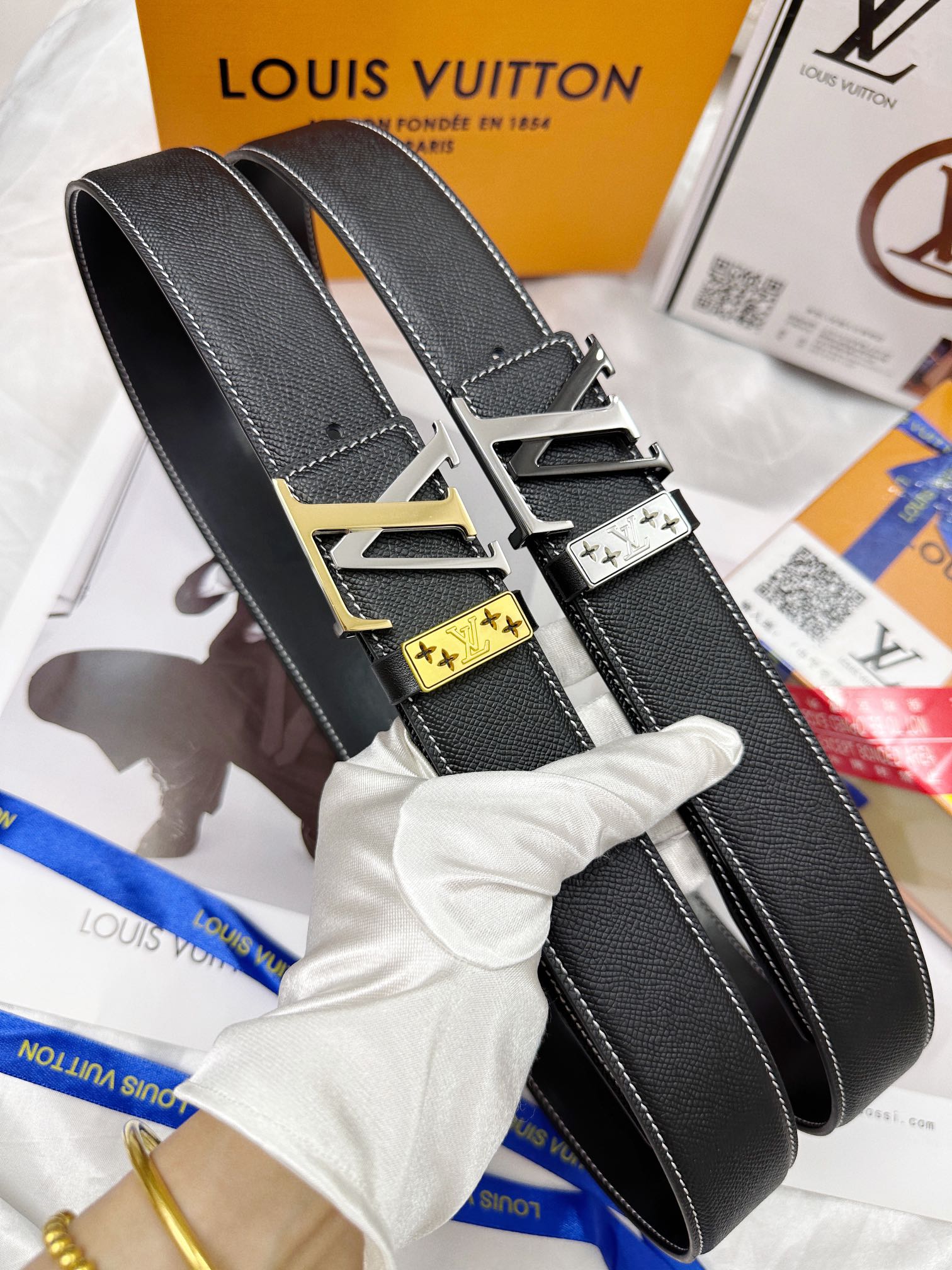ルイヴィトLouis Vuitton スーパーコピー メンズ LVベルト 牛皮 38MM 後払い 国内発送 安全必ず届く cpg15