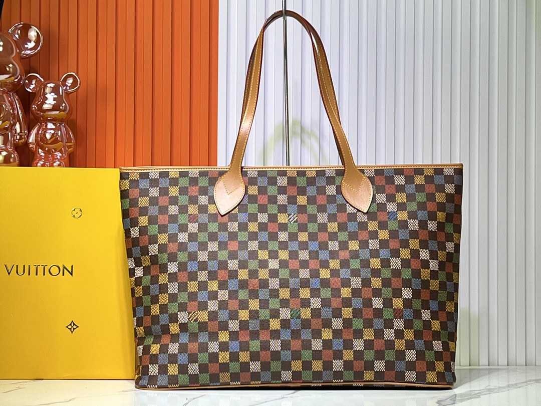後払いルイヴィトン M00191 M00155 トートバッグ Sac Plat Soft Tote Pharrell Wiliams Damierスーパーコピー LVバッグ代引き国内発送