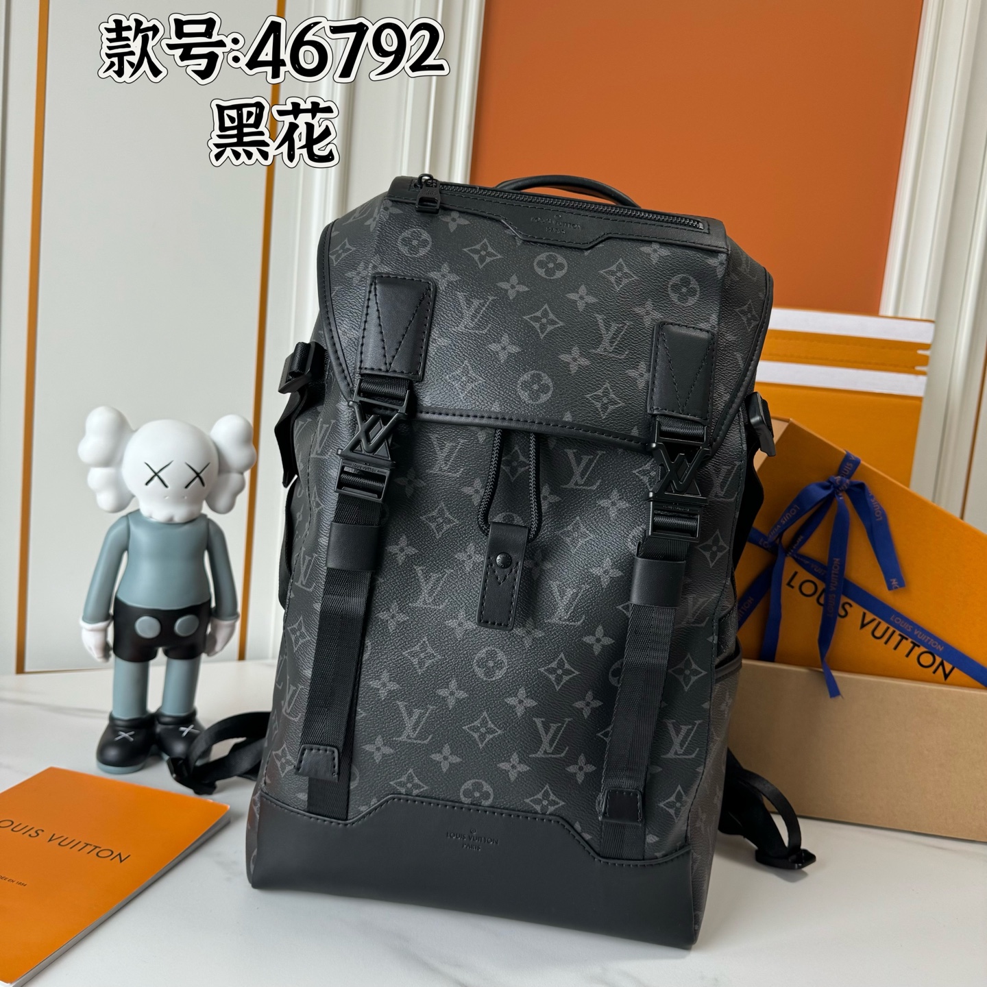 2色 Getawayルイヴィトン リュック M24776 M46792 Monogram EclipseスーパーコピーバックパックN品代引き後払い可能安全なサイト