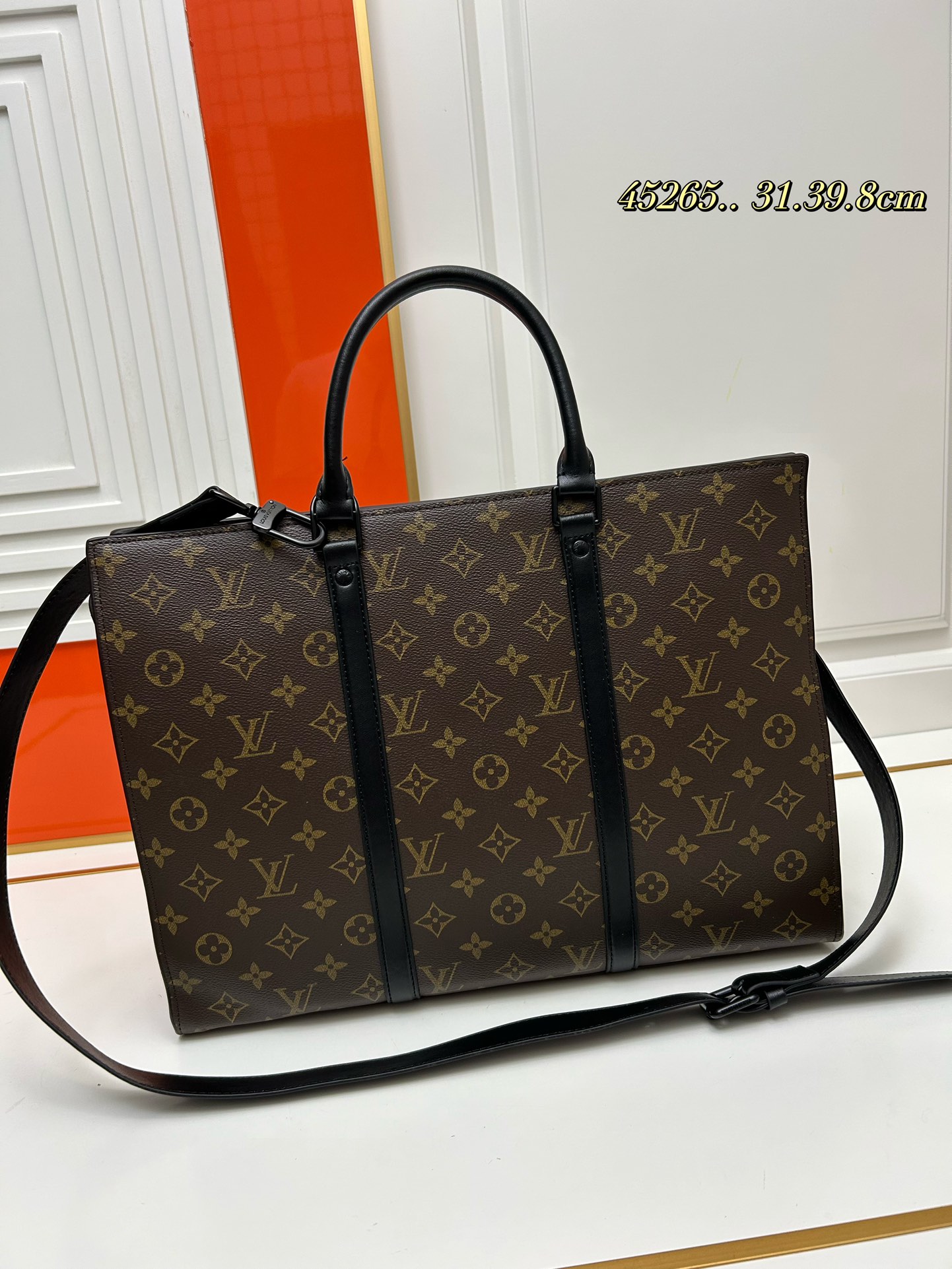 3色ルイヴィトン ビジネスバッグ Sac Plat Horizontal Zippé M45265 LVスーパーコピー バッグN品国内発送後払い代引き可能安全