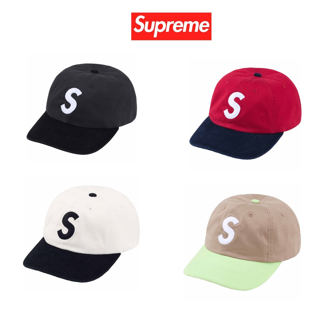 Supreme 24SS 2-TONE S LOGO 6-PANEL ュプリーム コピー国内発送代引き帽 本当に後払い