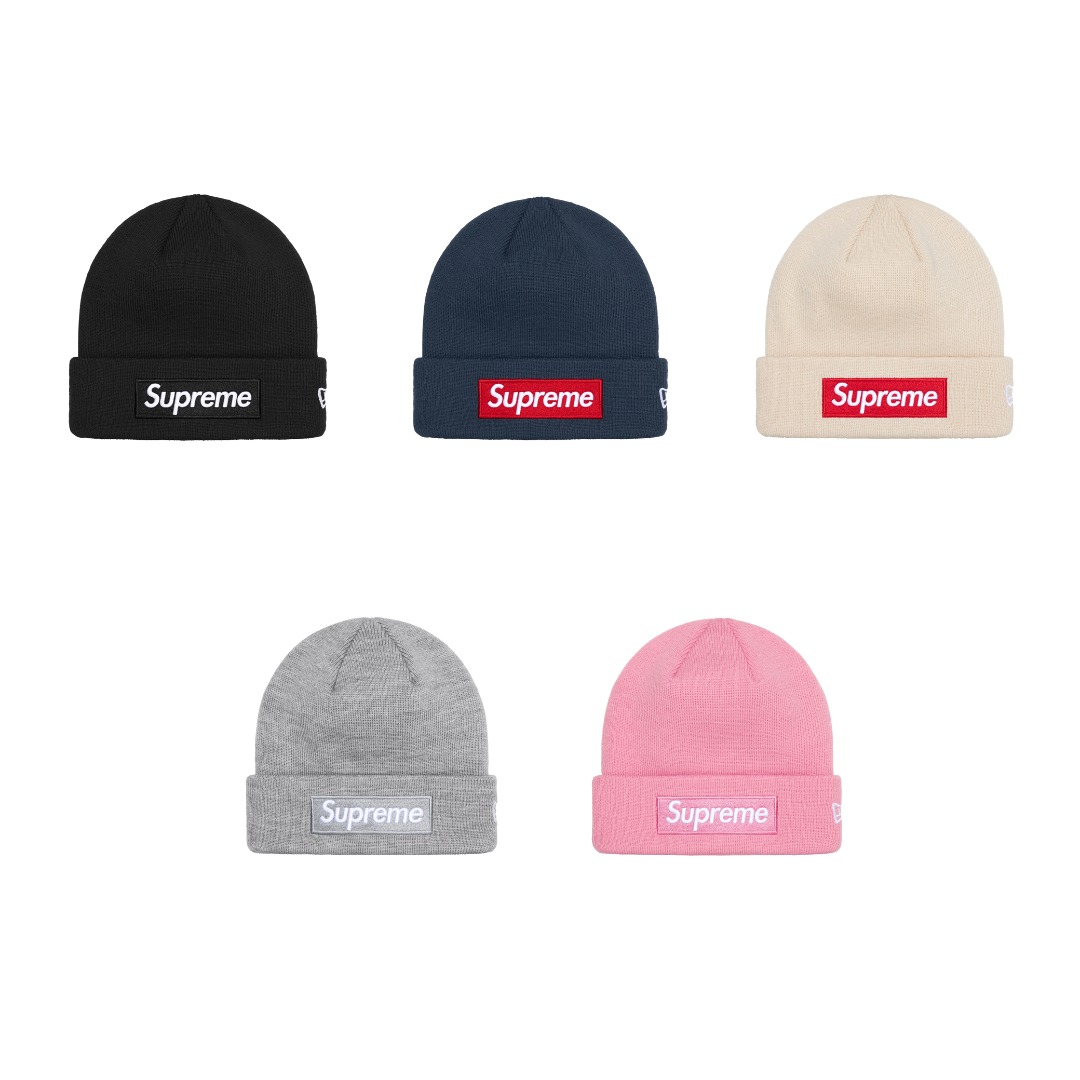 シュプリーム コピー後払い代引きSupreme  x New Era 24FW Box Logo Beanie  ニット帽