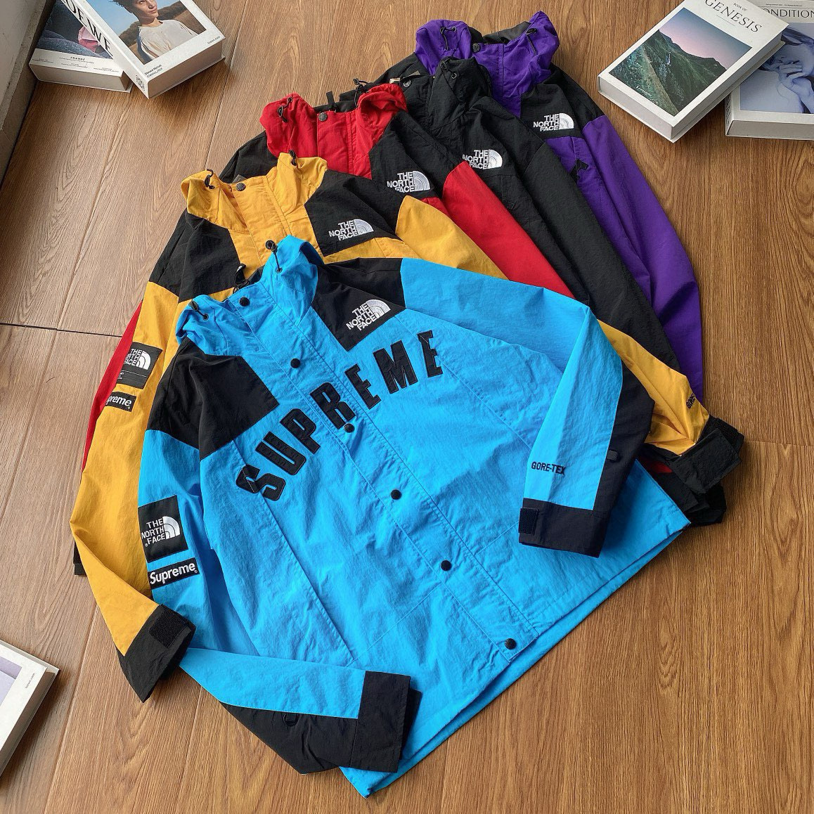 シュプリーム コピー代引き アウトドアジャケット The North Face✖️Supreme