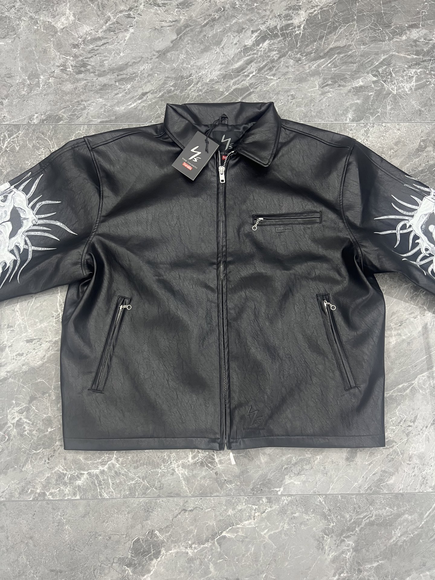 Supreme x Y’s by Yohji Yamamoto/山本耀司 FW25 WEEK3 Leather Jacket  シュプリーム スーパーコピー後払い代引き