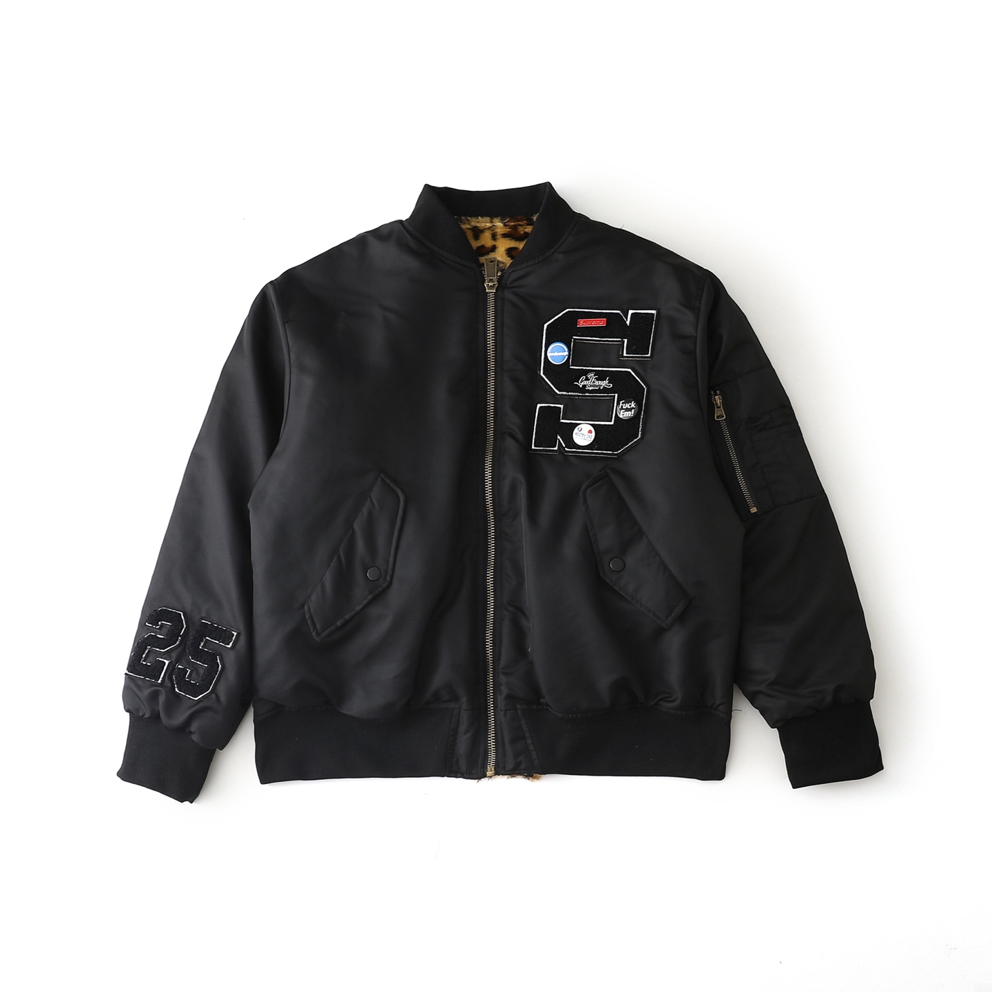 シュプリーム スーパーコピー後払い代引きSupreme x  x 藤原浩GOODENOUGH SS25 WEEK15 Reversible MA-1