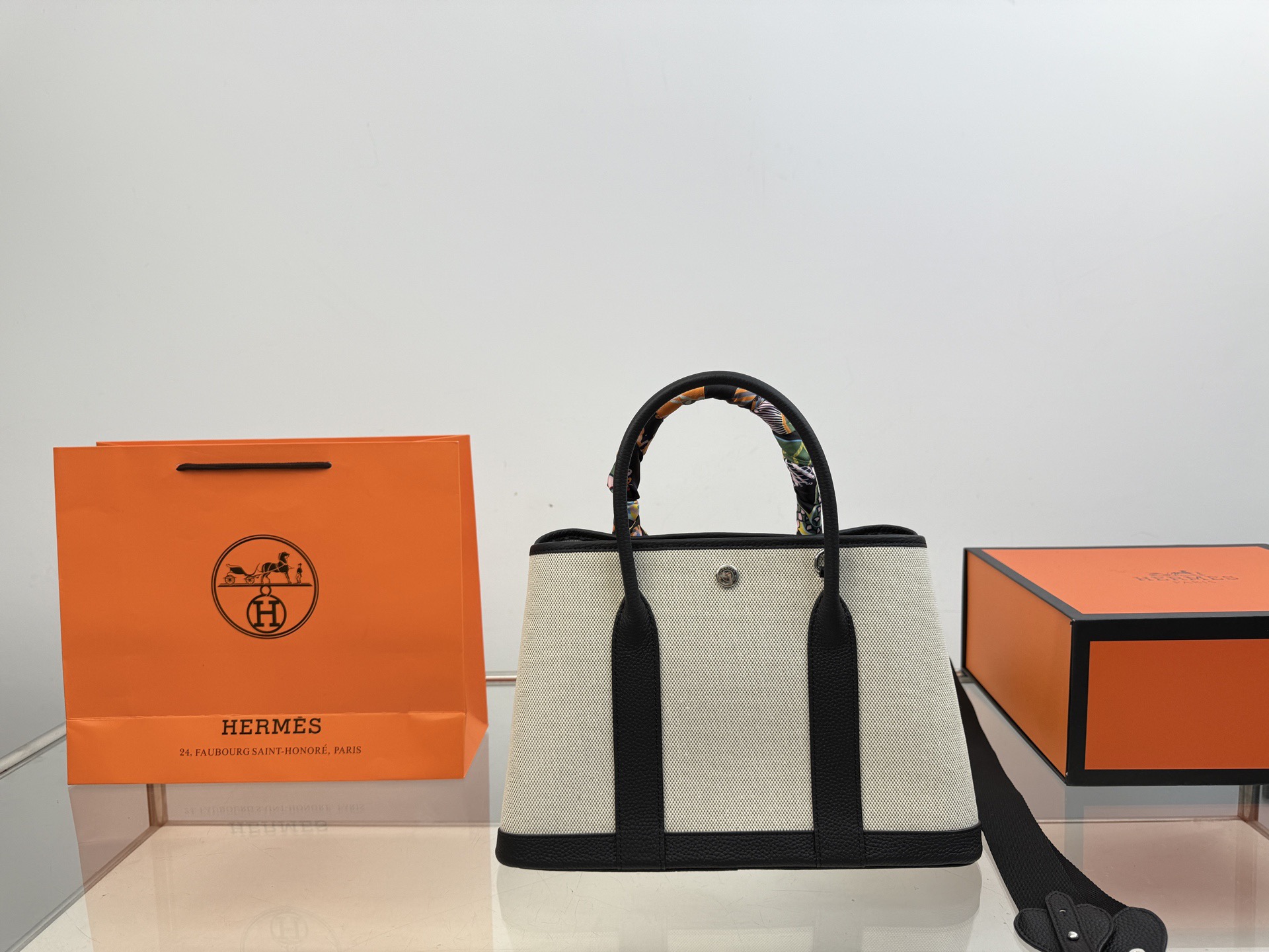 3色 エルメス ガーデン トートバッグ  30cm ショルダーバッグ シルバー金具 ブランドスーパーコピーバッグ通販後払い