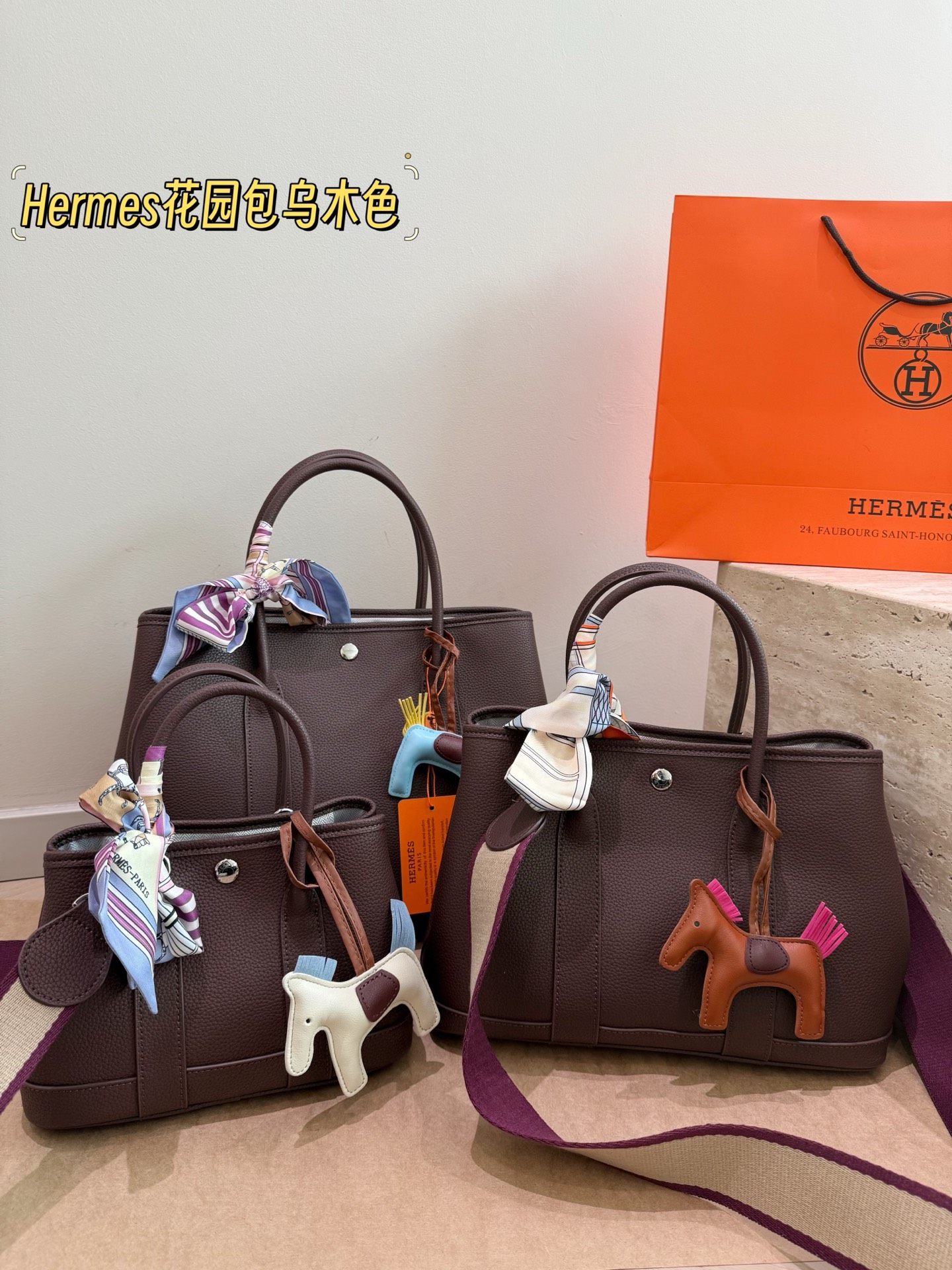 3サイズ国内発送 エルメス ガーデン トートバッグ Togo シルバー金具 ブランドバッグコピー通販後払い